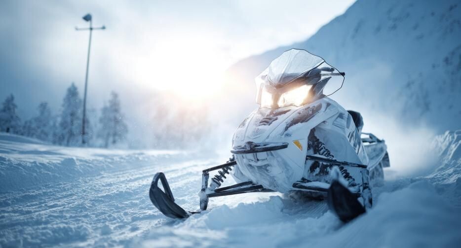 Погиб ребенок: снегоход с санями провалился под лед на Чукотке