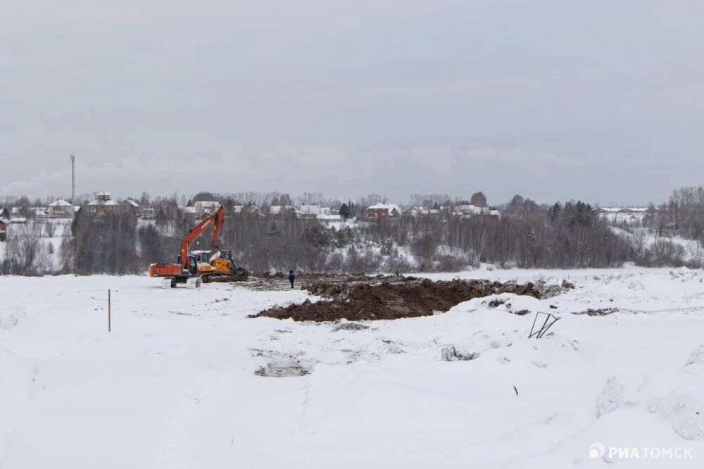    Площадка под новые теплицы агрохолдинга "Трубачево", © РИА Томск. Павел Стефанский