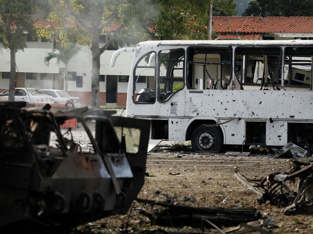    Последствия атаки США по авиабазе Ла-Карлота в Каракасе | © REUTERS / Leonardo Fernandez Viloria