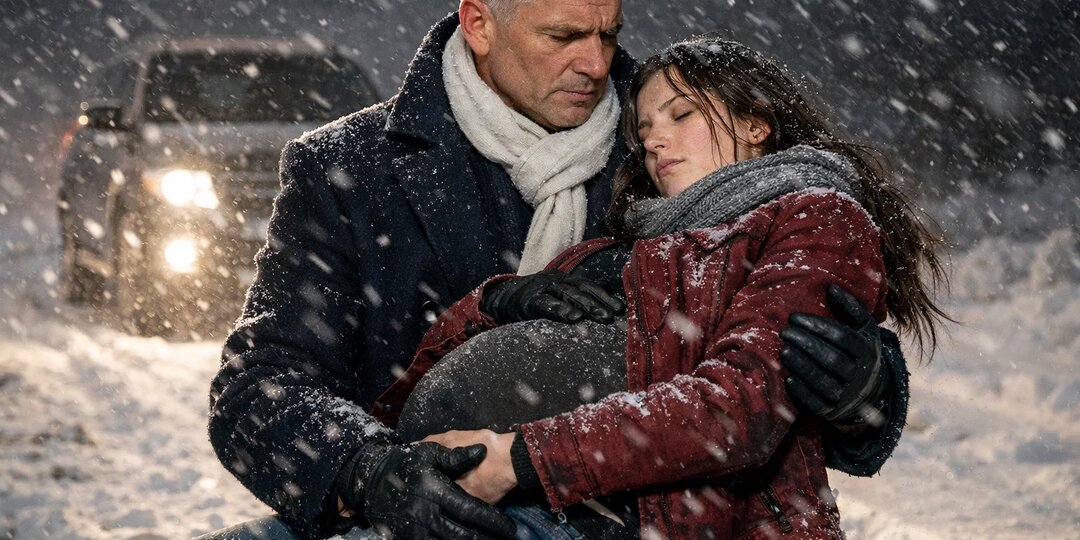 Богач приютил замерзающую девушку во время снежной бури и привез её в свой закрытый дом