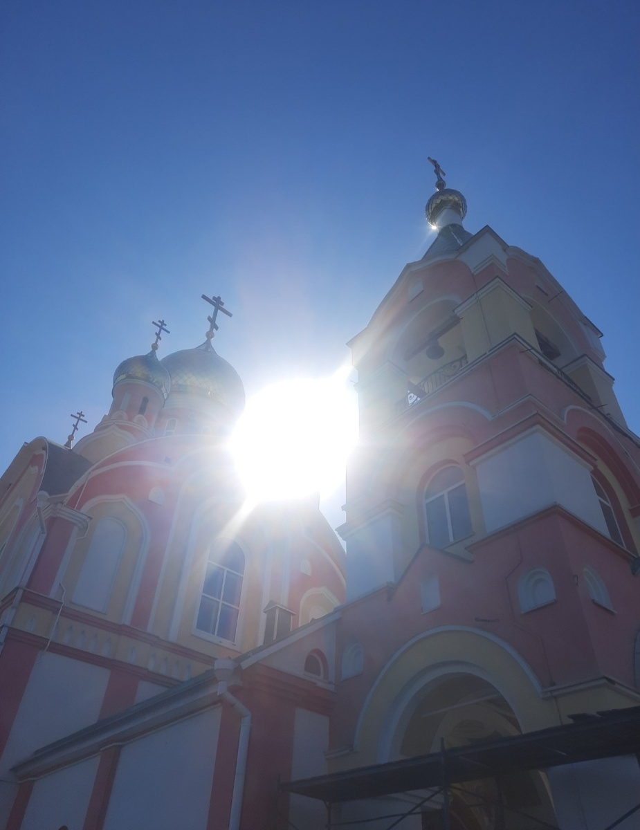 Храм под солнцем. Фото автора 