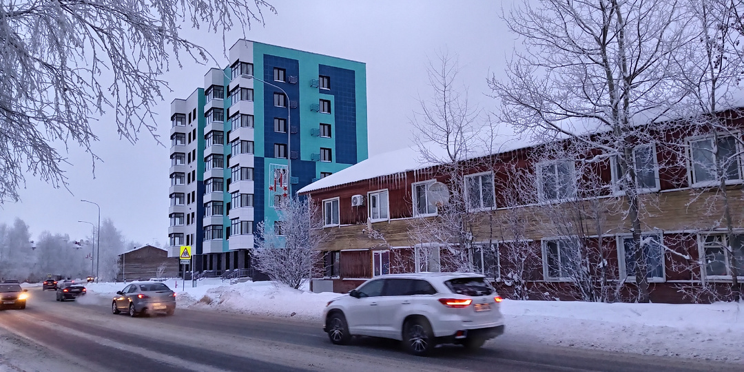 Новое и старое, любимое Самарово и ледовый городок