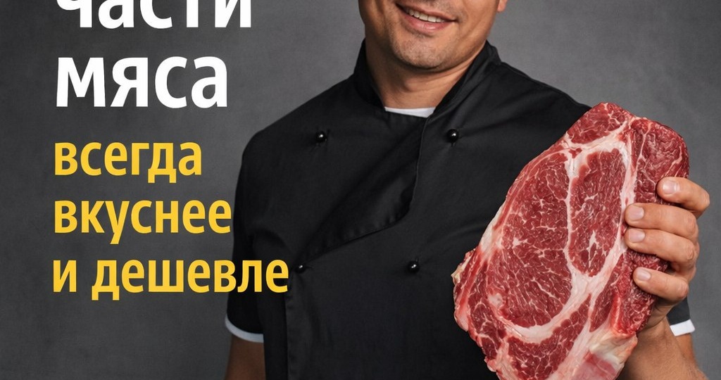 Какие части мяса всегда вкуснее и дешевле