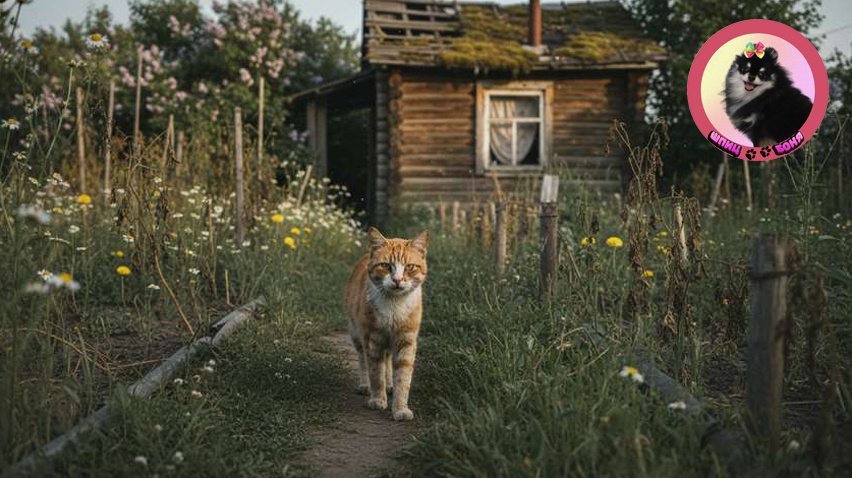 бездомная кошка