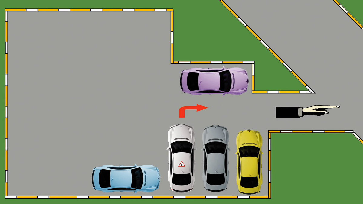 Как проще выехать из этого положения?