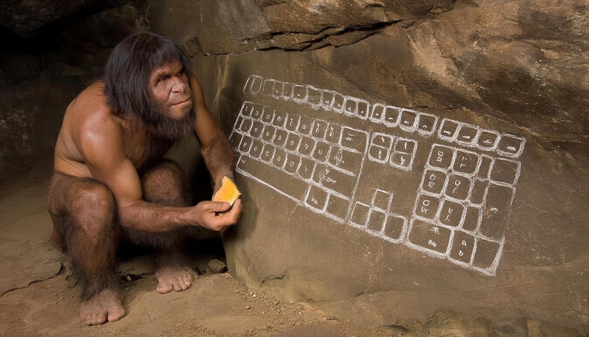 GigaChat, кажется, не так, как современные учёные, представляет неандертальцев. А вот наскальная живопись - с моей подачи. Нет, первобытных людей я рисовать не учил. Они и без меня умели. Как там, в песне: "Нарисую на "феррари" арматурой слово "твари"?