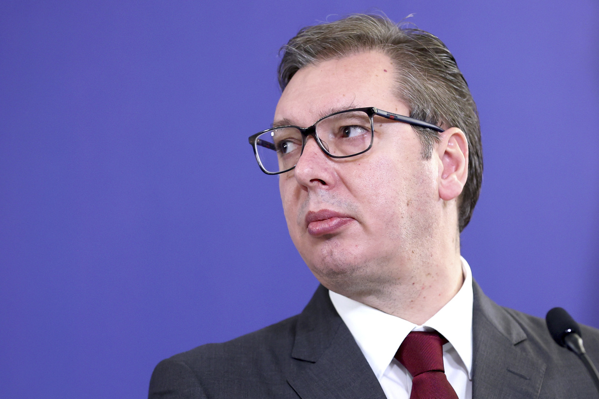    Президент Сербии Александар Вучич  Пресс-служба МИД РФ/ТАСС