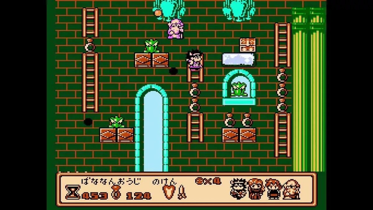 Banana Prince на Nes