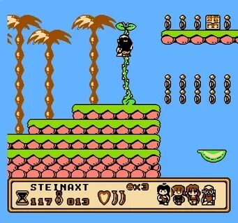 Banana Prince на Nes