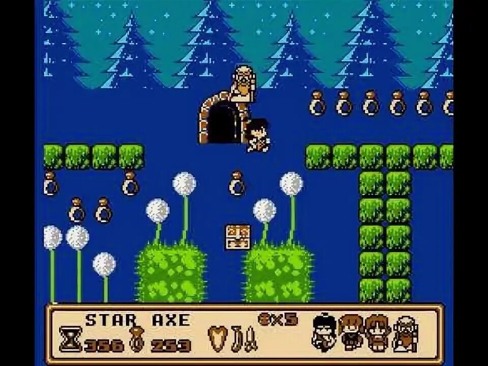 Banana Prince на Nes