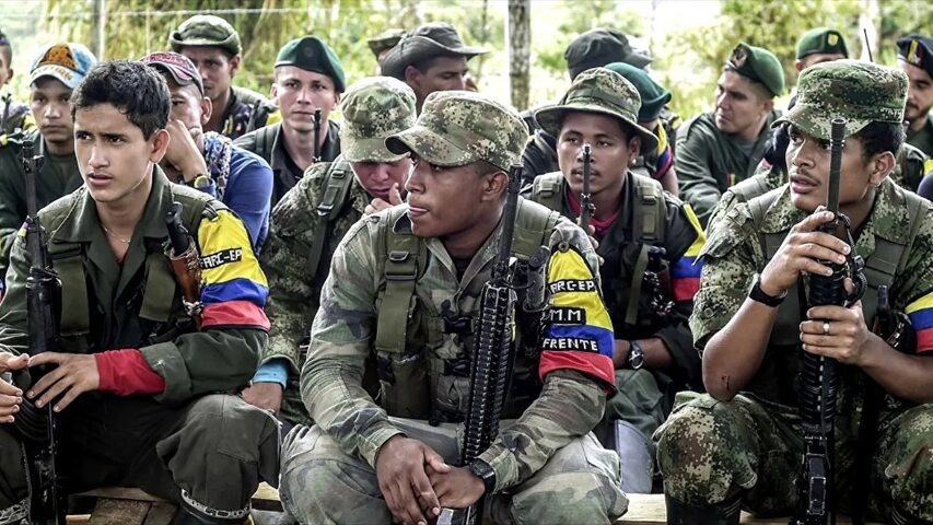 Отпяды Венесуэльского ополчения. Из открытых источников.