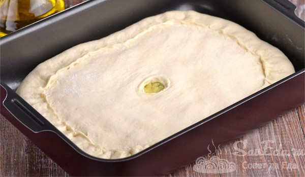 Идеальное дрожжевое тесто на воде и пирог из него