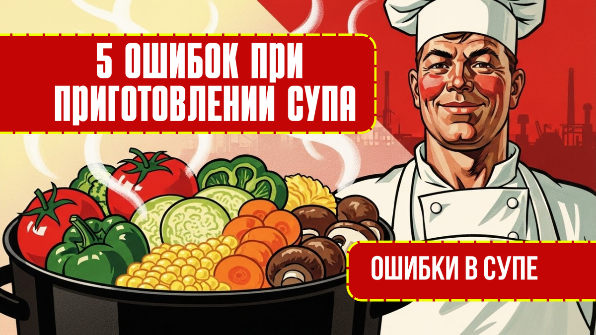 5 ошибок, из-за которых суп получается «пустым»: как вернуть вкус и душу блюду