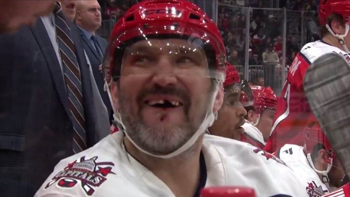    Нападающий «Вашингтона» Александр Овечкин.Скриншот видео