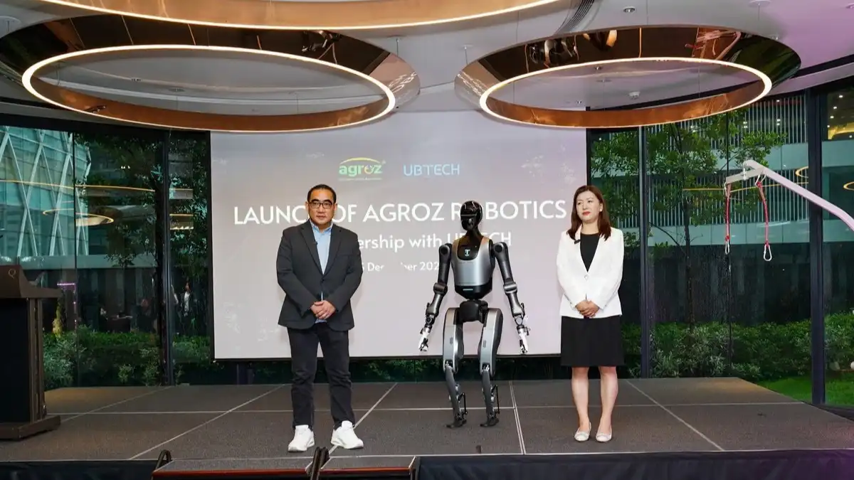 Фото:AgrozПромышленный человекоподобный робот Walker S будет работать в теплицах в Малайзии