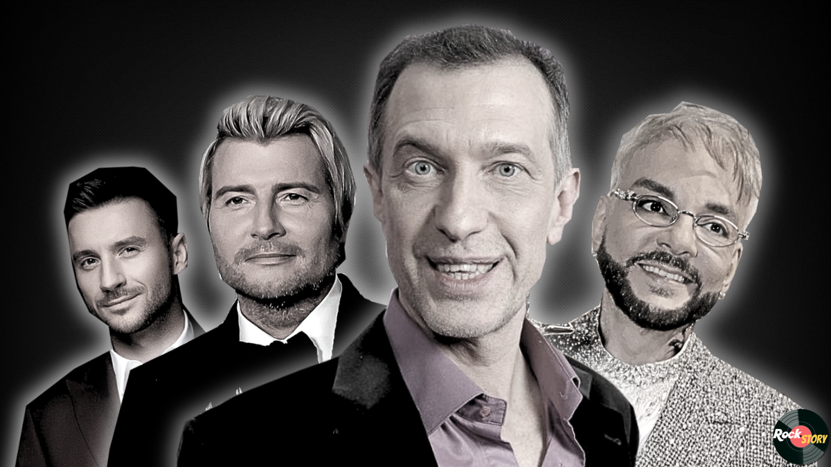 На фотографии: Сергей Лазарев, Николай Басков, Сергей Соседов и Филипп Киркоров.