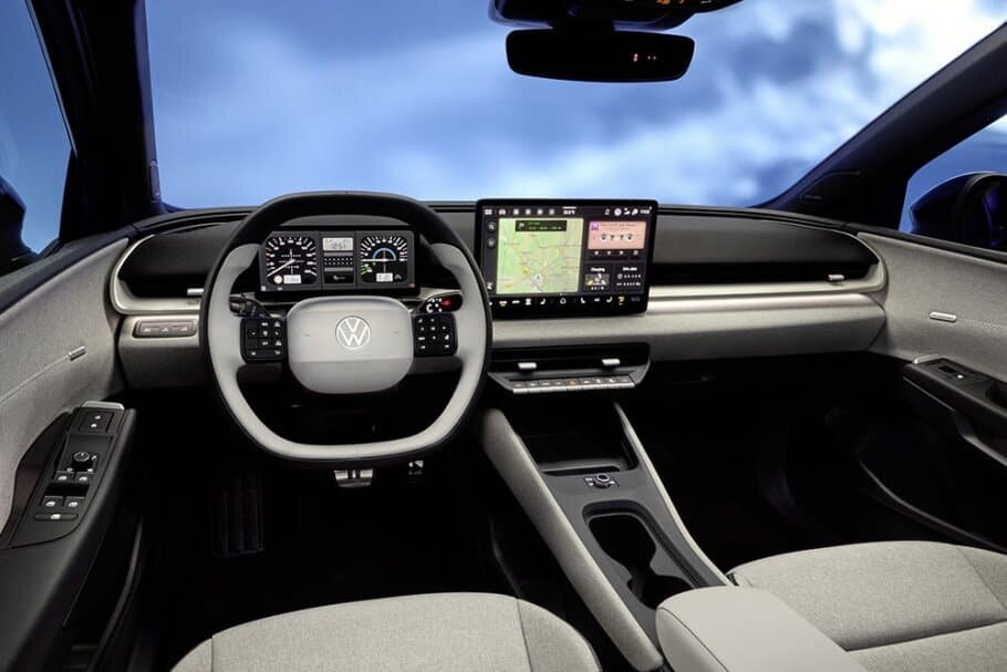   Салон нового Volkswagen ID. Polo