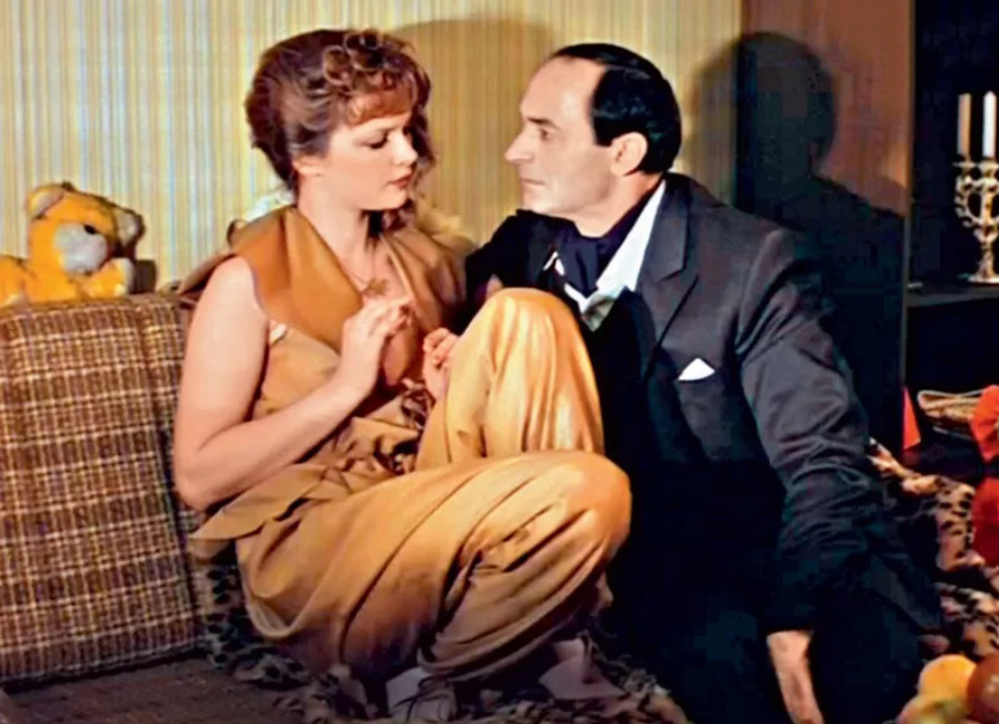 Александра Яковлева с Валентином Гафтом в фильме «Чародеи», 1982 год