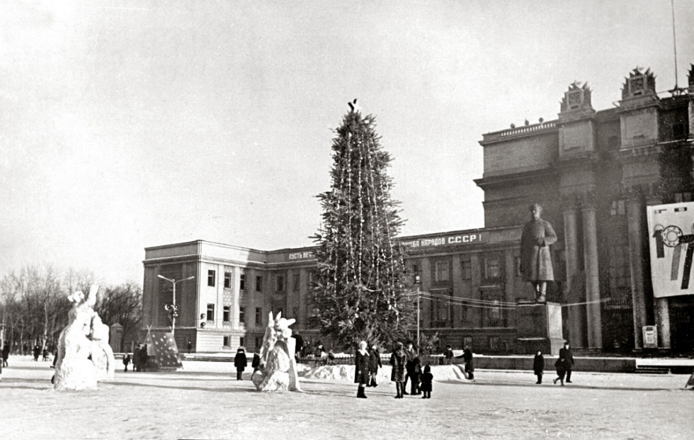 1972 год | площадь Куйбышева в Куйбышеве
