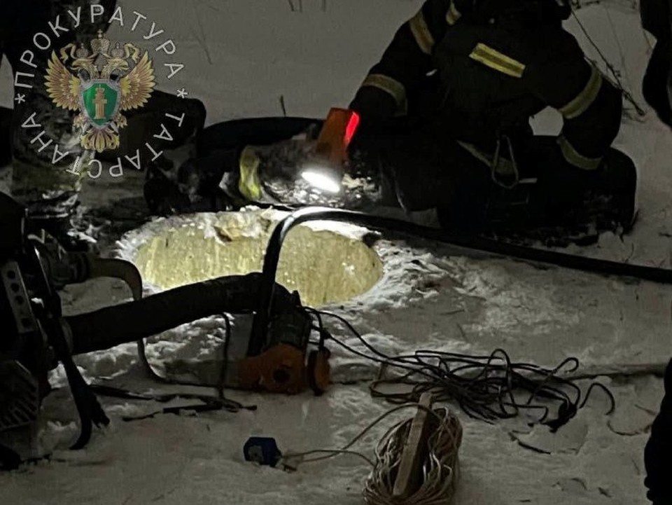    Спасатели обнаружили тела только рано утром. Фото: прокуратура РТ