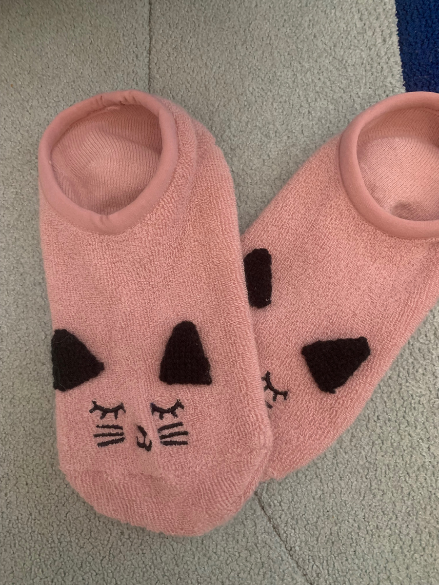 Носочки котики с лапками на подошве чтобы носки не скользили 