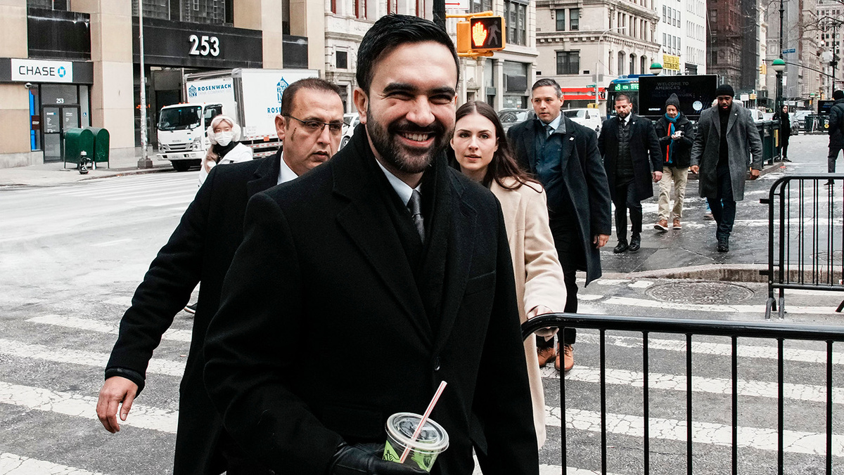   Eduardo Munoz Alvarez / AP- Мэр Нью-Йорка Зохран Мамдани