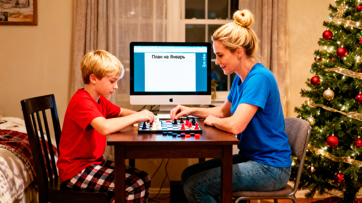 Играем в шахматы. План подождет.