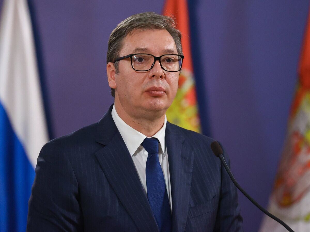    Президент Сербии Александр Вучич© Пресс-служба МИД РФ