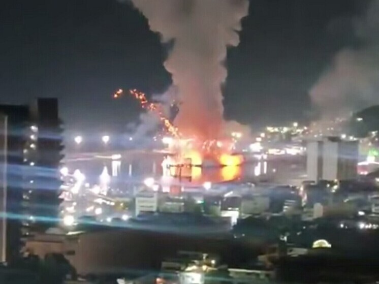     Взрывы в Каракасе. Фото: кадр из видео.