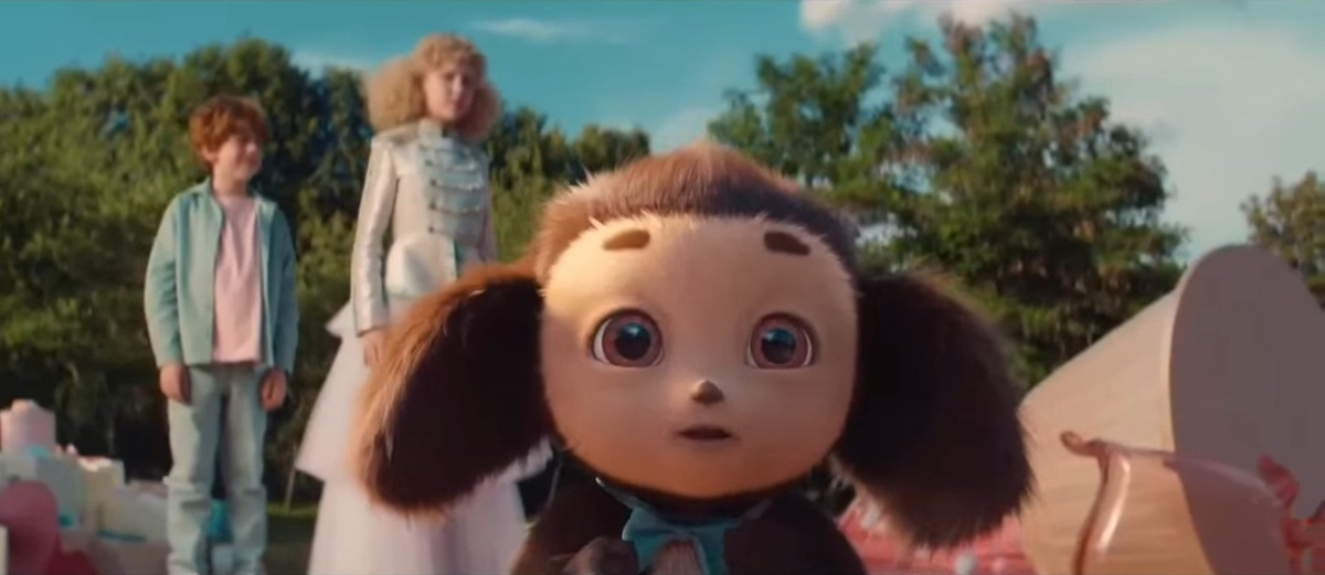 Кадр из фильма "Чебурашка2"