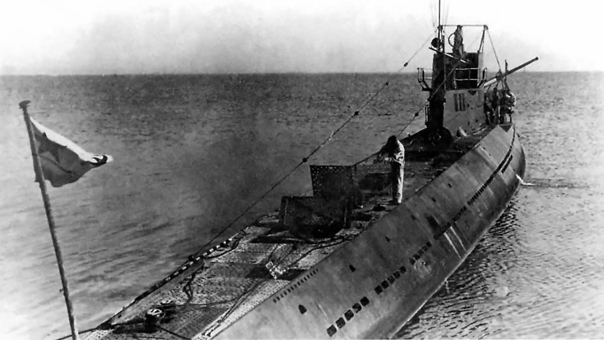 ©Великая Отечественная под водой /www.sovboat.ru    Советская подлодка "С-7"