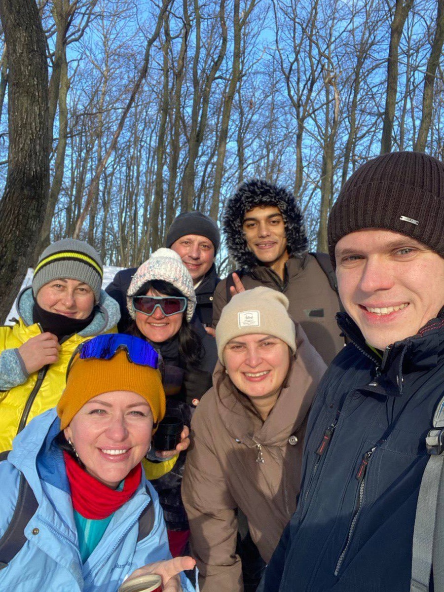 Встреча с подписчиками на лыжной базе Олимпия