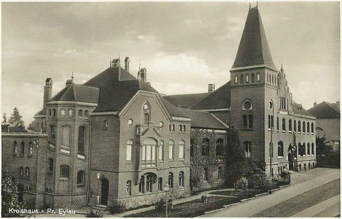  Крайсхаус города Прейсиш-Эйлау довоенное фото.