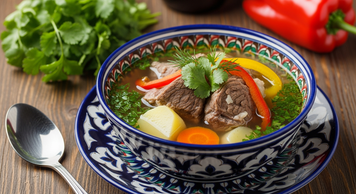 Шурпа из баранины рецепт классический