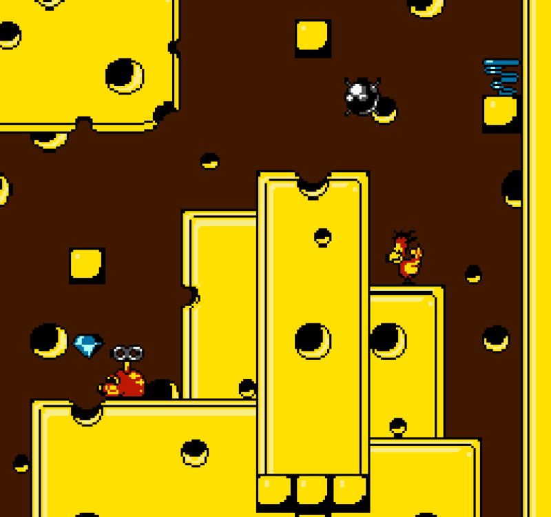 Alfred Chicken: Куриная одиссея на NES