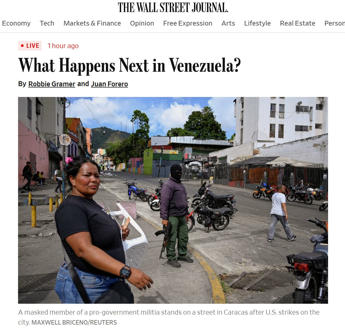 Обложка статьи The Wall Street Journal