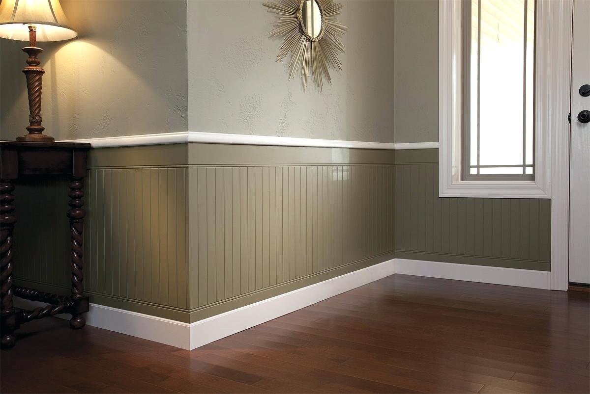 Маскировка перехода между стеной и напольным покрытием