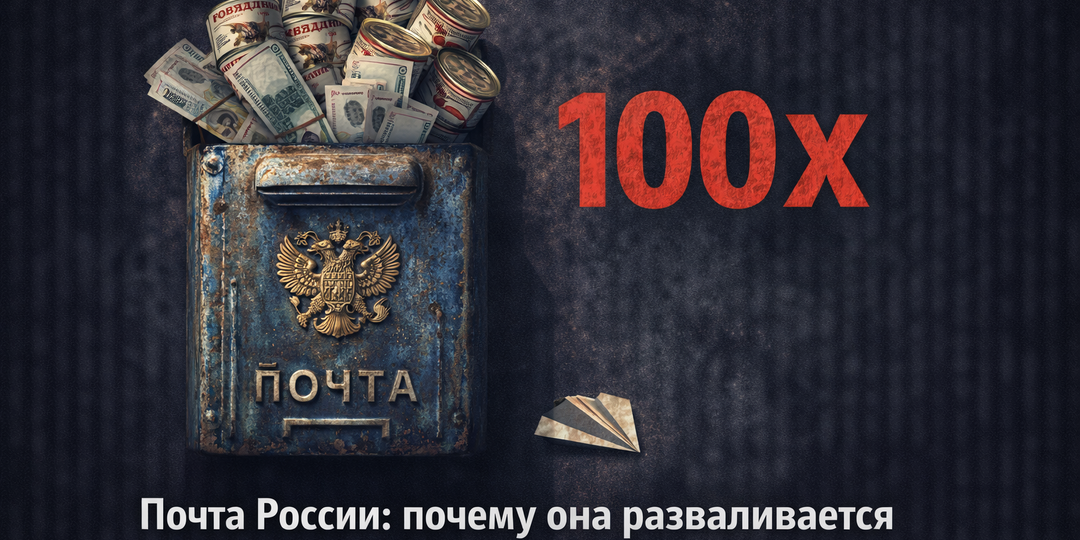 Вся правда о Почте России: почему она разваливается, кто её кормит и зачем нам это нужно?