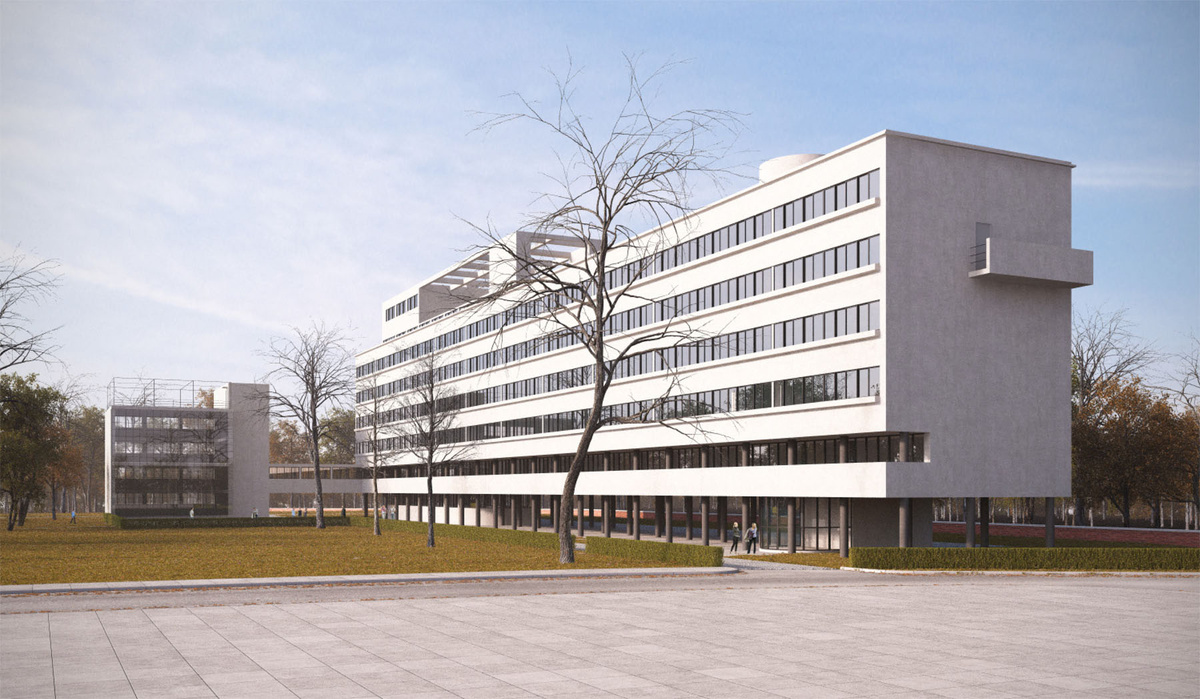 Построили такой, без кухонь, правда только один "Дом Наркомфина". Недавно отреставрирован. Памятник архитектуры конструктивизма.