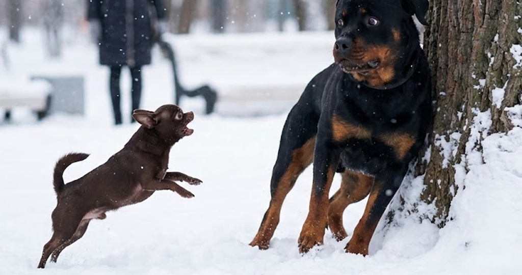 Почему собака лает на других собак? И что с этим делать