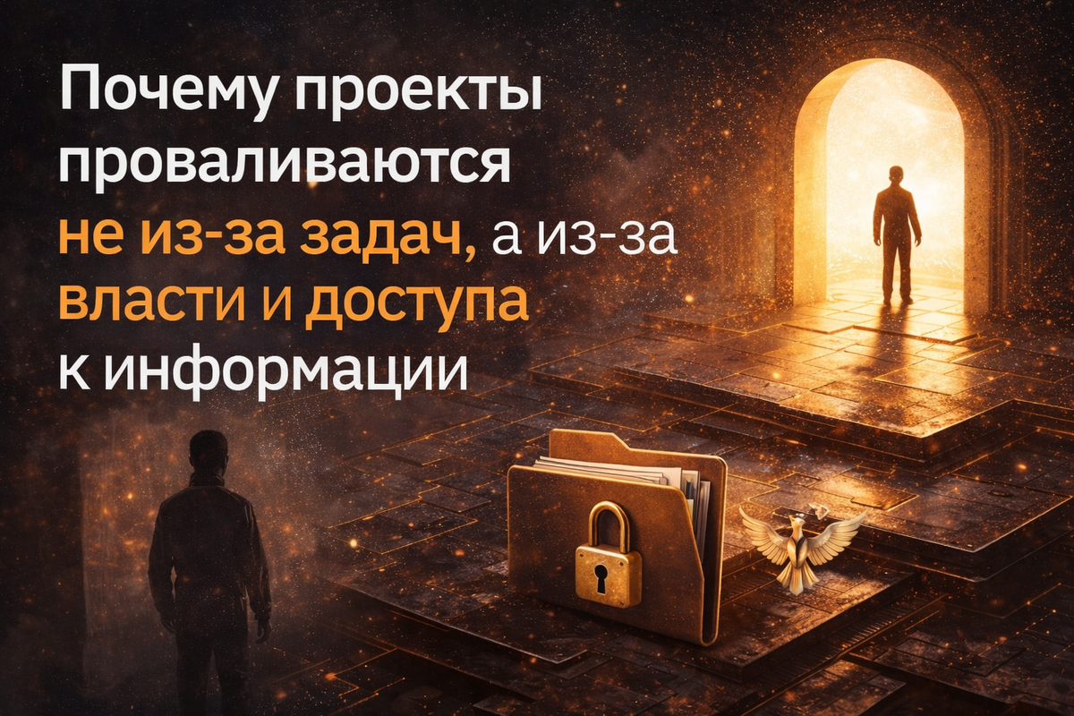 Почему проекты проваливаются: власть, доступ к информации и project governance