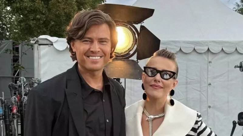    Прохор Шаляпин, Ксения Собчак. Фото: v1.ru.