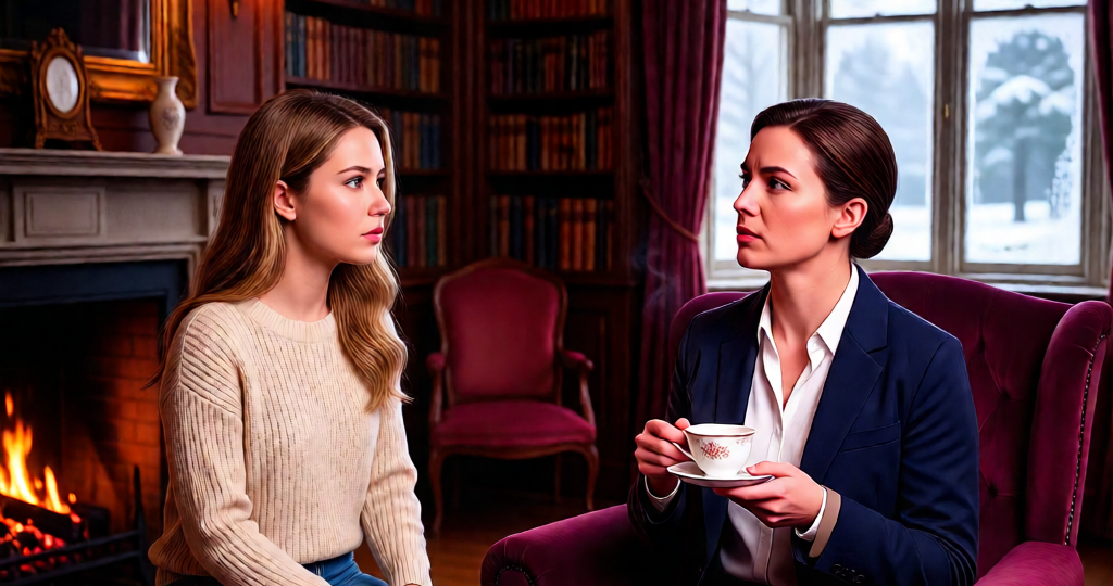 – Мы не общаемся, – сухо отвечает вдруг Елизавета. – Между нами некоторое время назад произошла крупная размолвка, после чего мы прекратили