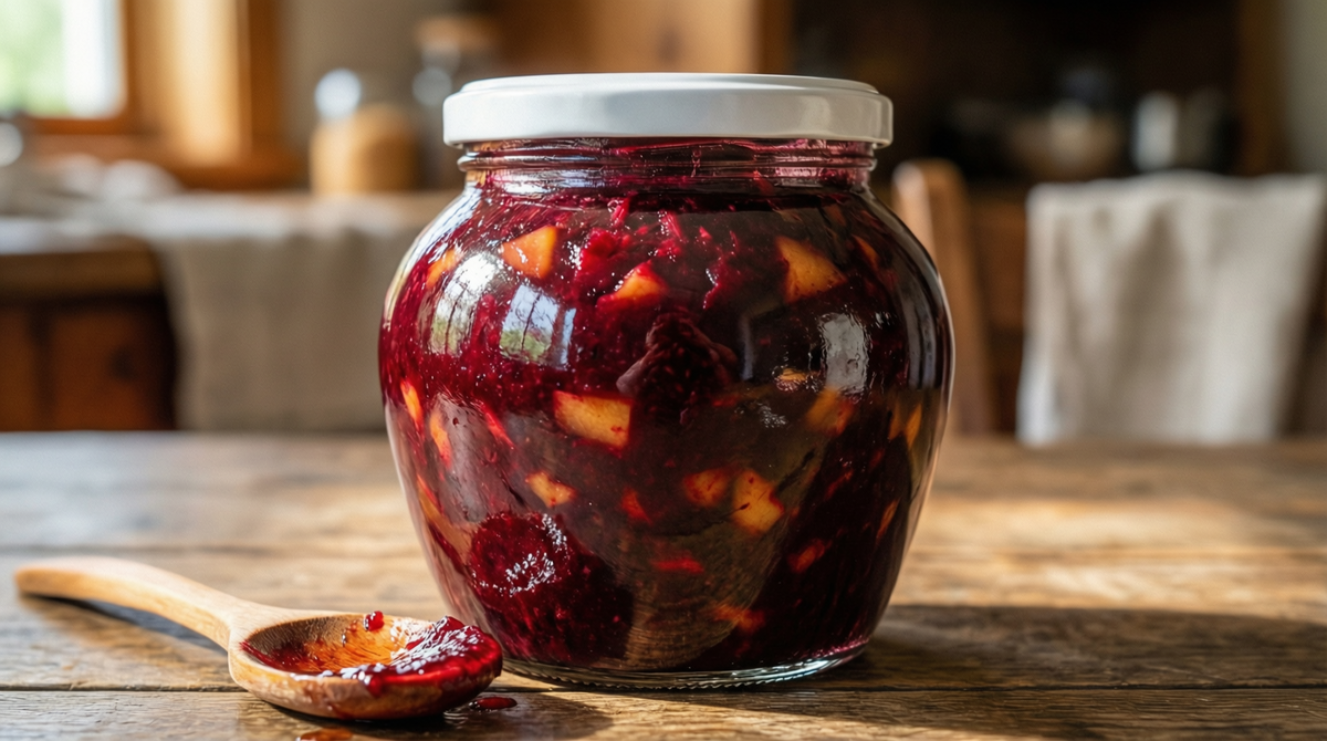 Свекольно-яблочный джем