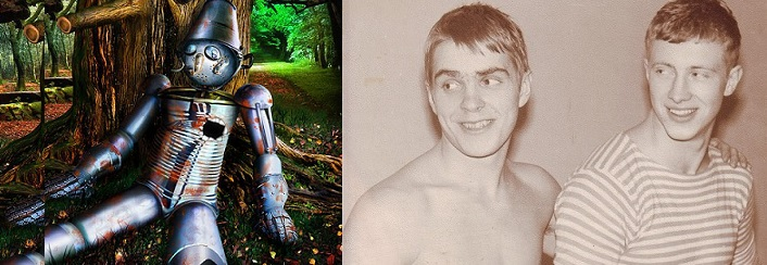 На фото справа: мои однокурсники. Один из них «оказался жалезным».