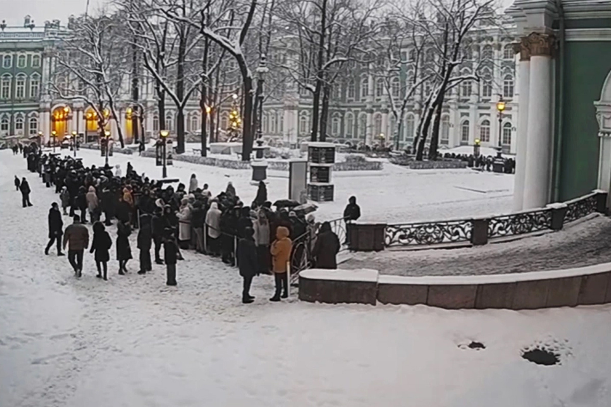    Фото: веб-камера Государственного Эрмитажа