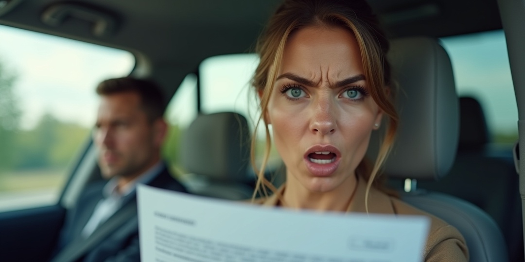 Кристина открыла бардачок в машине и нашла договор о продаже её автомобиля, подписанный мужем от моего имени