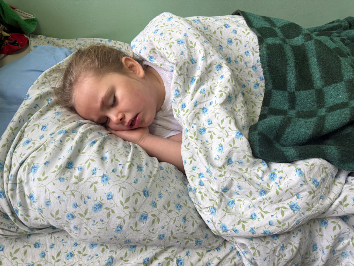 Катя после операции