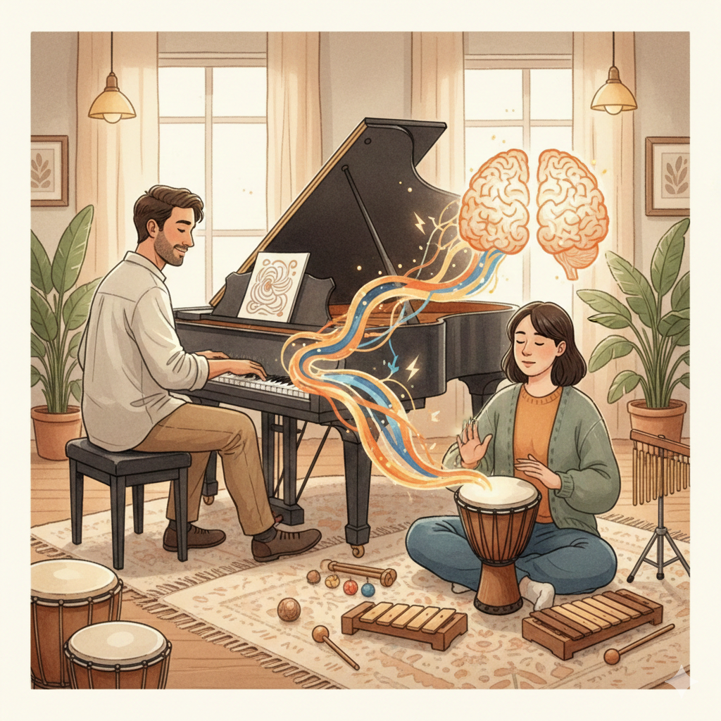 Сеанс музыкальной терапии