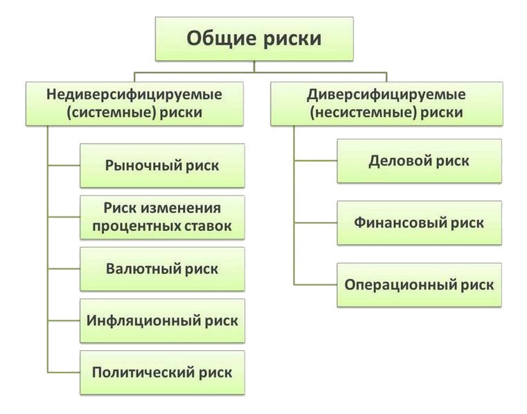 Общая классификация рисков